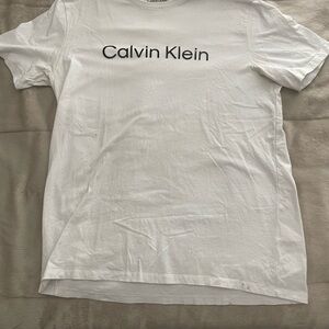 Calvin Klein White Short Sleeve Tee